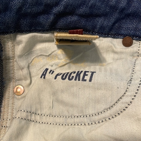 5 for $25 7 For‎ All Mankind "A" Pocket Flare Low Rise Jeans y2k Size 29 - Picture 10 of 14